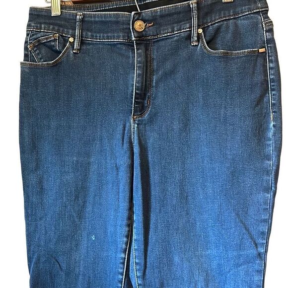 Dark Wash‎ Denim Jeans Classic Style Women's Everyday Wear Casual - Picture 3 of 5